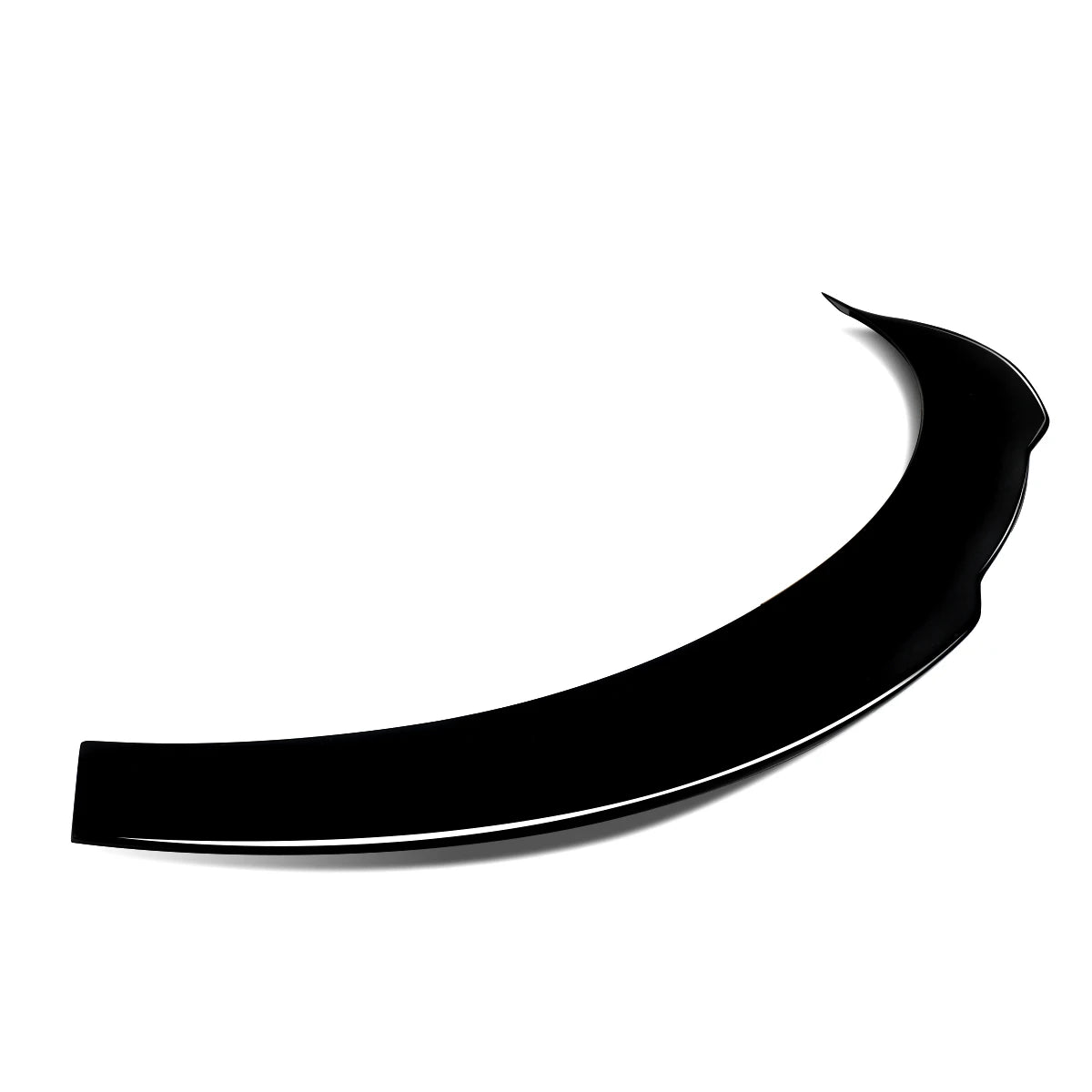 For 2017-2025 Tesla Model 3 PSM Style Highkick Rear Trunk Spoiler Wing Gloss Black